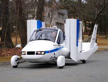 Новый летающий автомобиль Terrafugia Transition