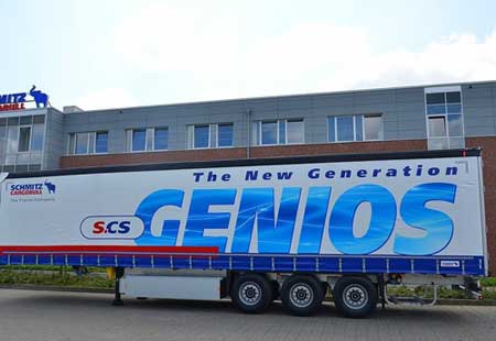 Новое поколение полуприцепов GENIOS от Schmitz Cargobull
