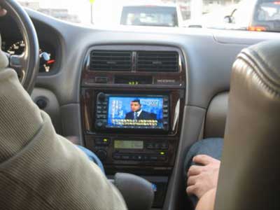 Цифровое телевидение в автомобиле